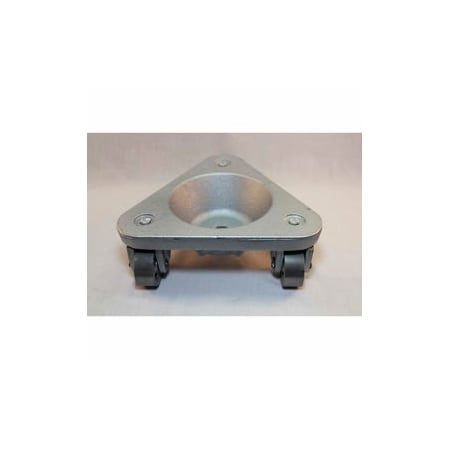 Bond Casters & Wheels Bond Cast Iron Triangular Cup Dolly 2127 - Semi Steel Wheels - 450 Lb. Capacity 2127 DOLLY/SS